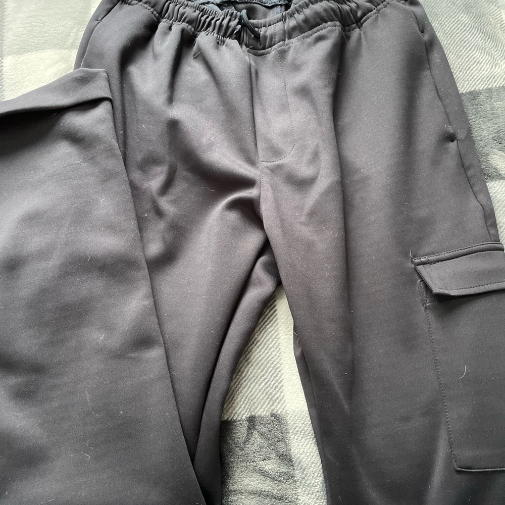 Men's Black Cargo Pants